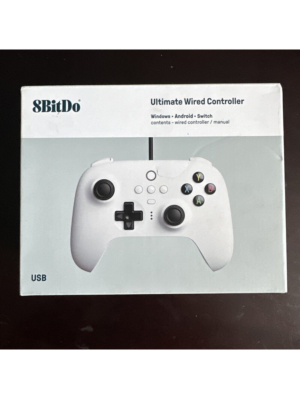 8BITDO Ultimate Wired Controller Black - Brand New - PC, Switch, Mobile - New!